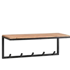 Industrial Garderobe mit Hutboden aus Akazie - Seletana^Wohnen Best