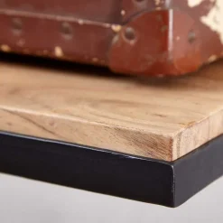 Industrial Garderobe mit Hutboden aus Akazie - Seletana^Wohnen Best