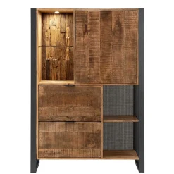 Industrial Highboard mit LED Beleuchtung - Acira^Wohnen Hot