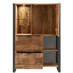 Industrial Highboard mit LED Beleuchtung - Acira^Wohnen Hot