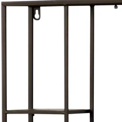 Industrial Hängeregal in Schwarz - 40x60x12 cm - Limburg^Wohnen Outlet