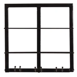 Wohnen Industrial Hängeregale für Flaschen - Novo (dreiteilig)