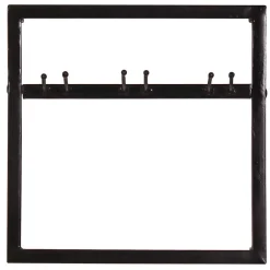 Wohnen Industrial Hängeregale für Flaschen - Novo (dreiteilig)