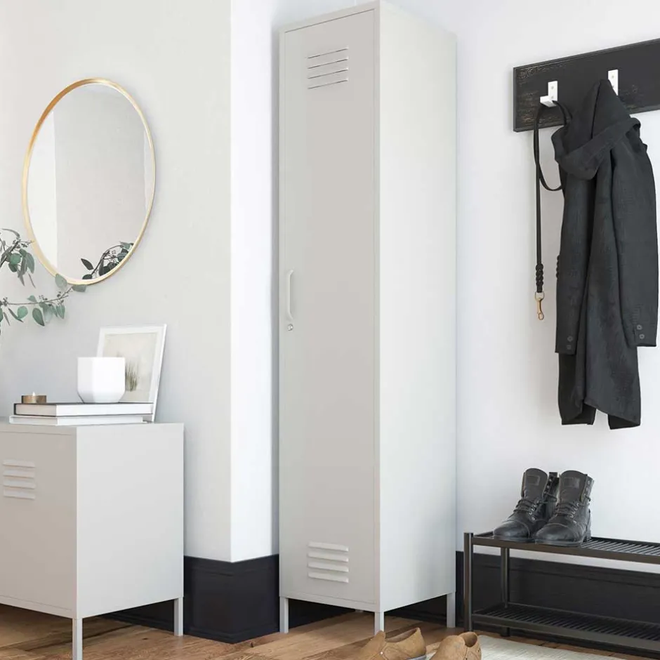 Industrial Metallspind in Taupe - Faktura^Wohnen Hot