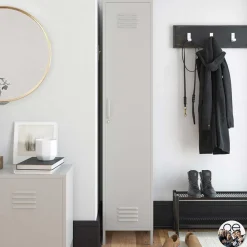 Industrial Metallspind in Taupe - Faktura^Wohnen Hot