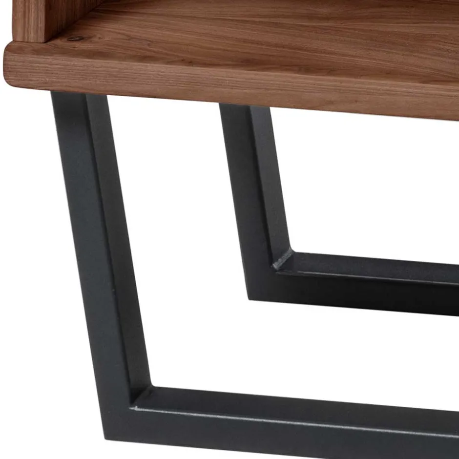 Wohnen Industrial Nachtkonsole mit Fach - Koh