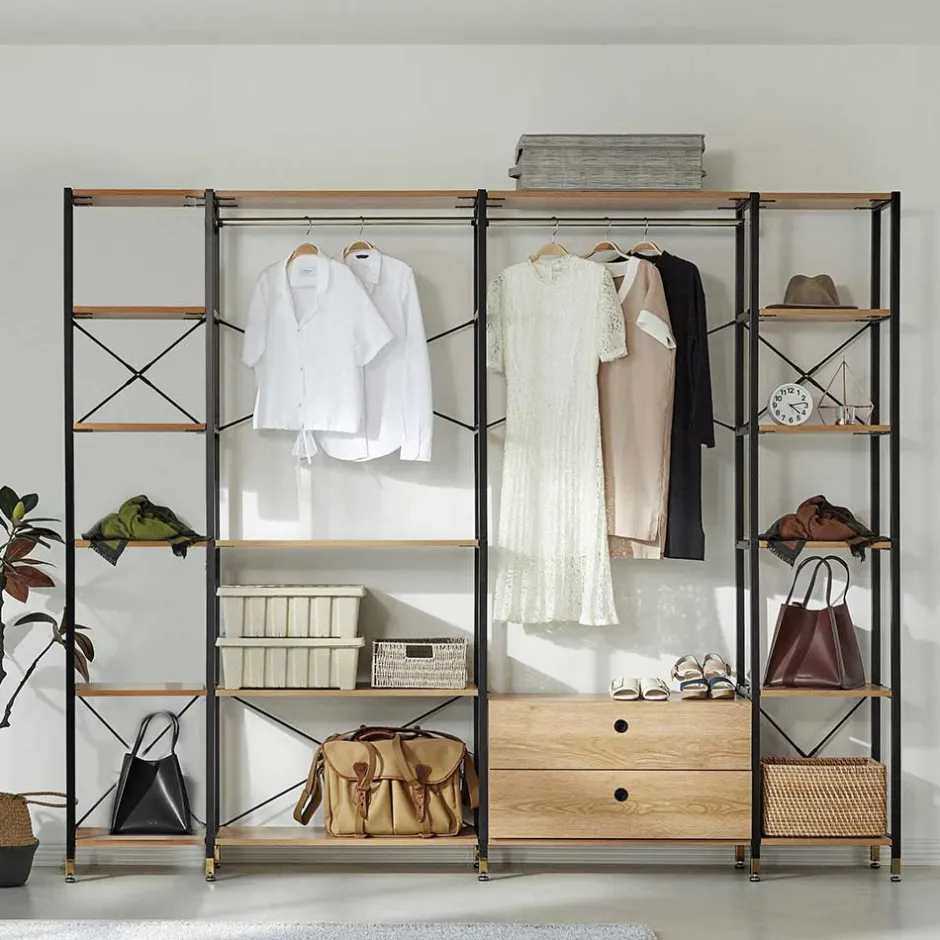 Industrial Regal für Garderobe Aufbewahrung - Sunset^Wohnen Sale