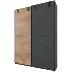 Industrial Schiebetürenschrank zweifarbig - Janeiro^Wohnen Online