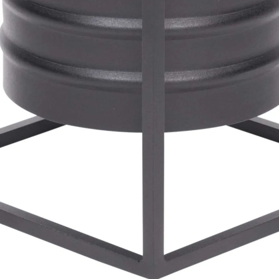 Industrial Schirmständer in Schwarz - Tunapuna^Wohnen Online