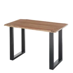 Wohnen Industrial Schreibtisch mit Baumkante Akazie - Amlina