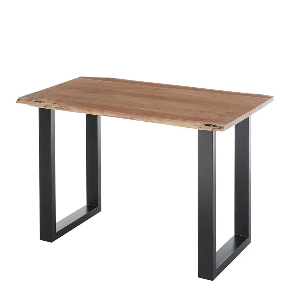 Wohnen Industrial Schreibtisch mit Baumkante Akazie - Amlina