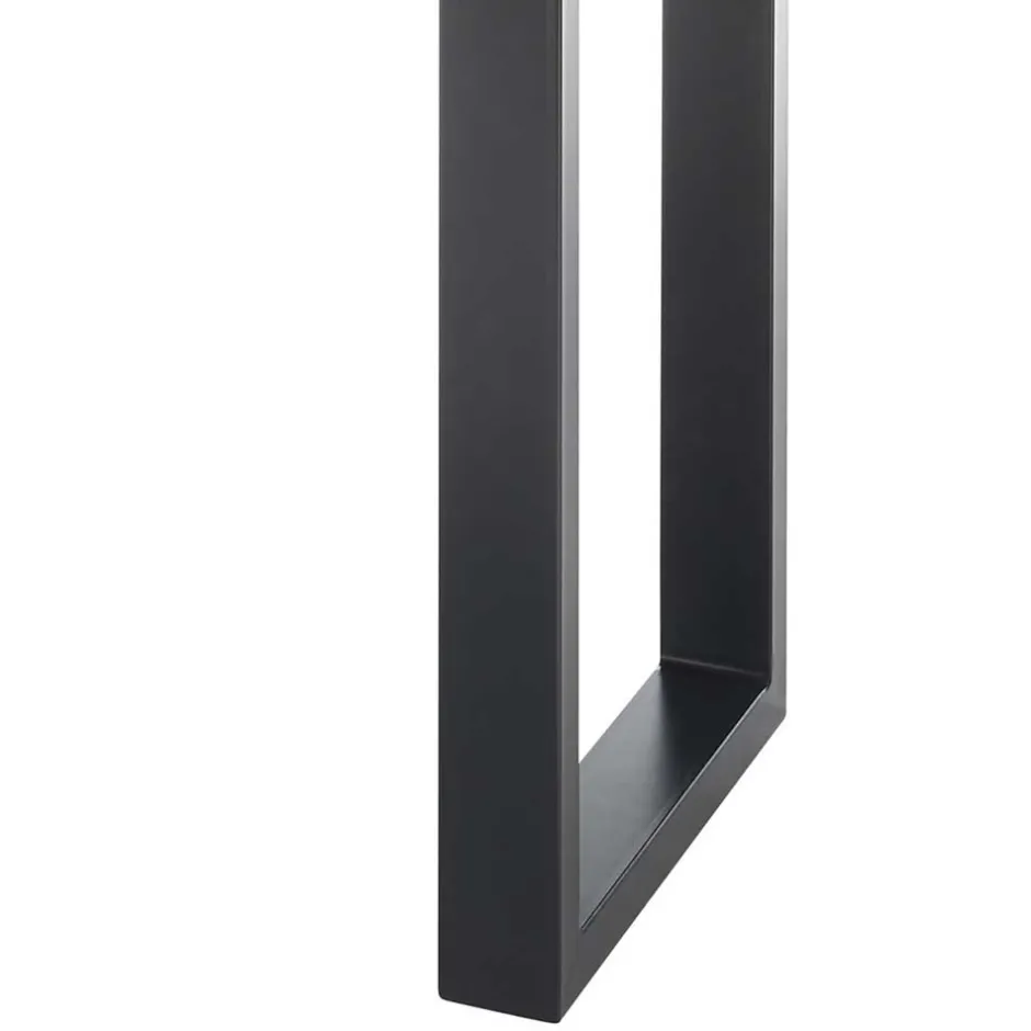 Wohnen Industrial Schreibtisch mit Baumkante Akazie - Amlina