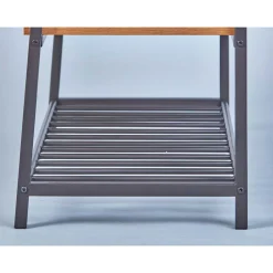 Industrial Schuhbank in Wildeiche Optik - Vedrico^Wohnen