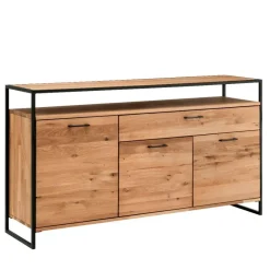 Wohnen Industrial Sideboard aus Wildeiche und Stahl - Ingbo
