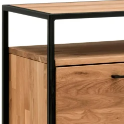 Wohnen Industrial Sideboard aus Wildeiche und Stahl - Ingbo