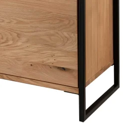 Wohnen Industrial Sideboard aus Wildeiche Massivholz - Manarola