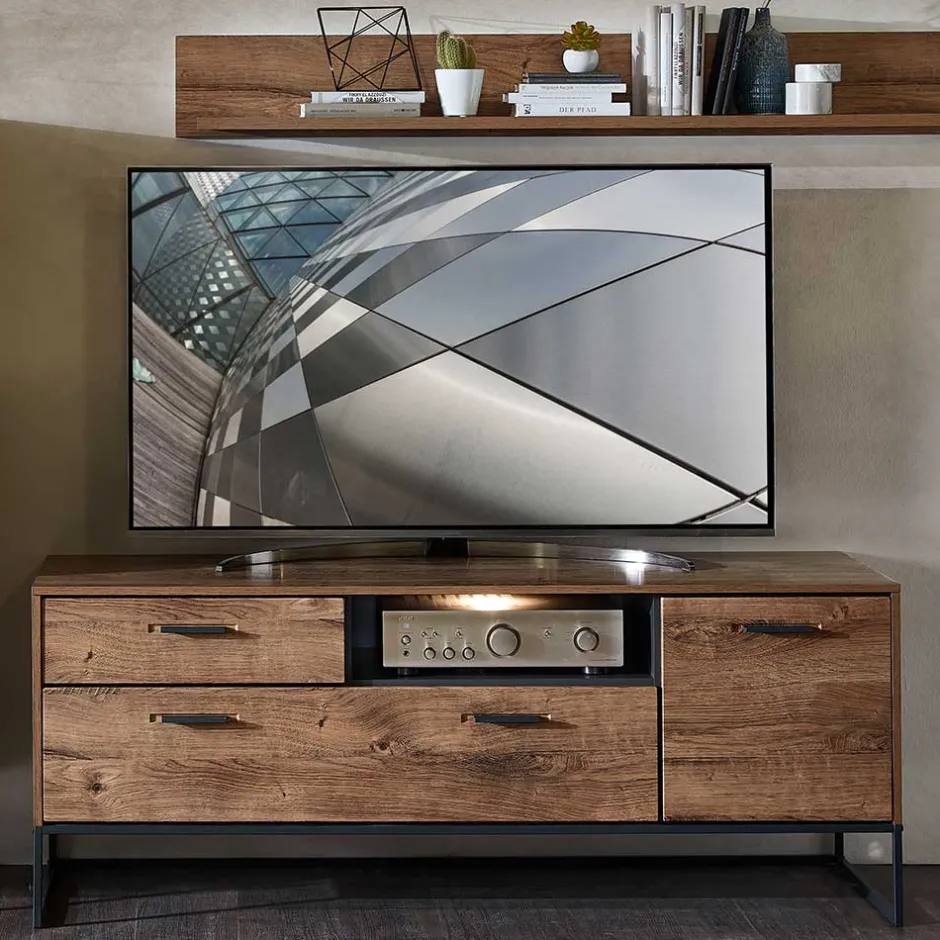 Industrial Unterschrank für TV-Gerät 156x62x48 - Xindus^Wohnen Sale