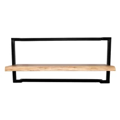 Industrial Wandboard aus Akazie Massivholz - Ian^Wohnen Online