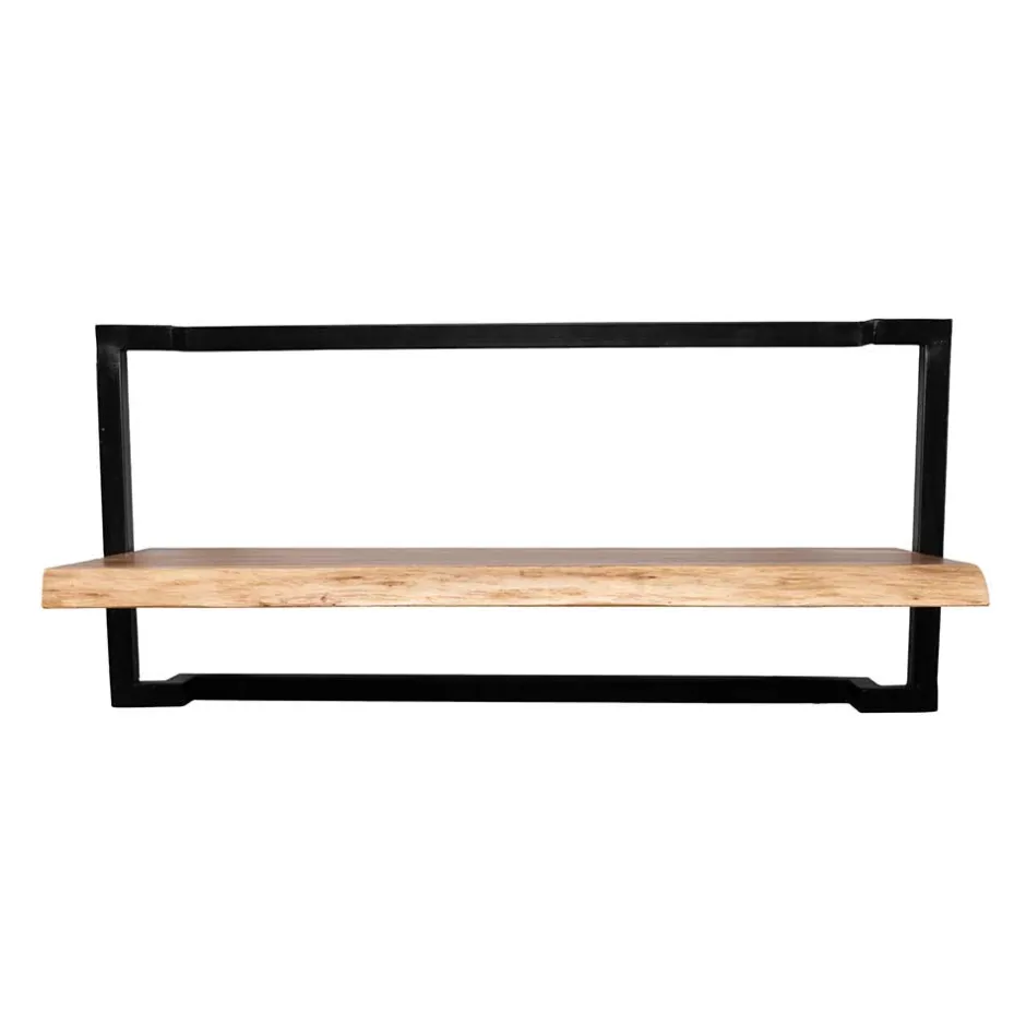 Industrial Wandboard aus Akazie Massivholz - Ian^Wohnen Online