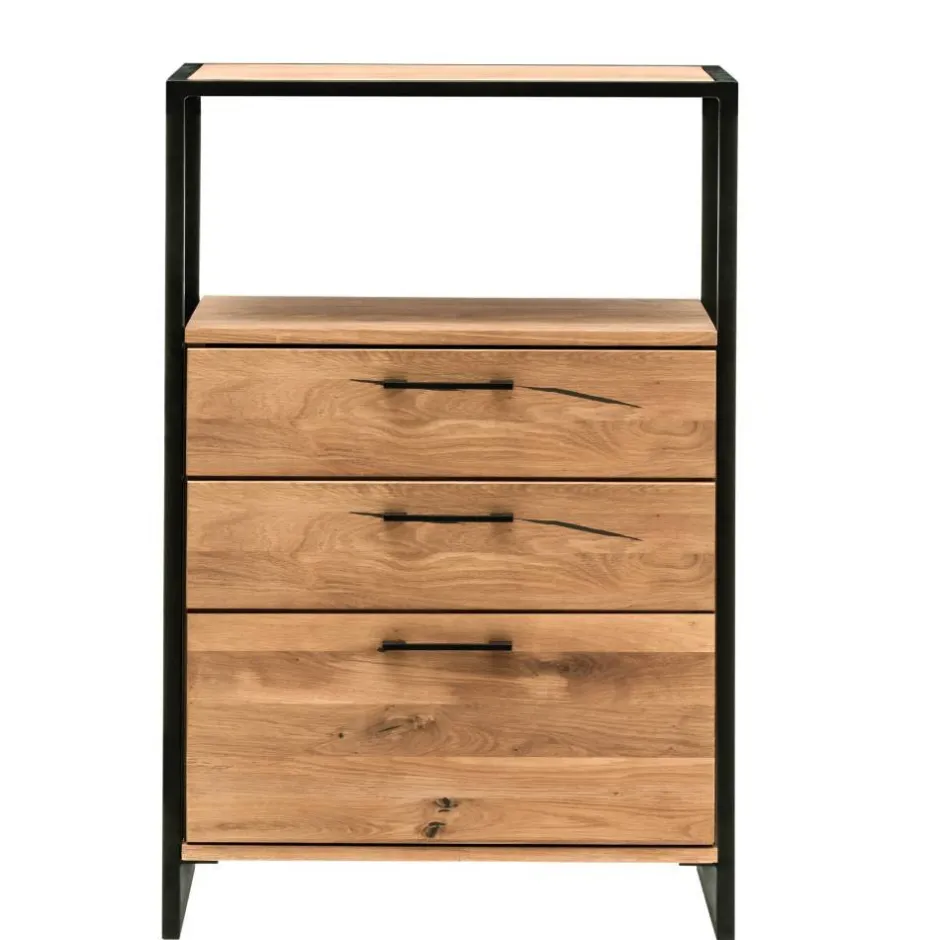 Wohnen Industrial-Design-Highboard mit Ablage - Ingbo