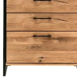 Wohnen Industrial-Design-Highboard mit Ablage - Ingbo