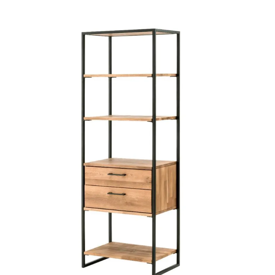 Wohnen Industrial-Design-Regal mit vier offenen Fächern - Ingbo