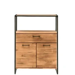 Industrial-Kommode aus Wildeiche Massivholz - Ingbo^Wohnen Sale