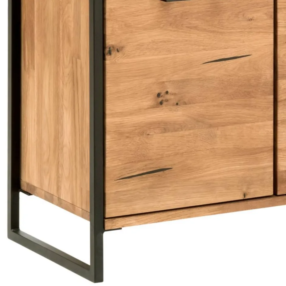 Industrial-Kommode aus Wildeiche Massivholz - Ingbo^Wohnen Sale