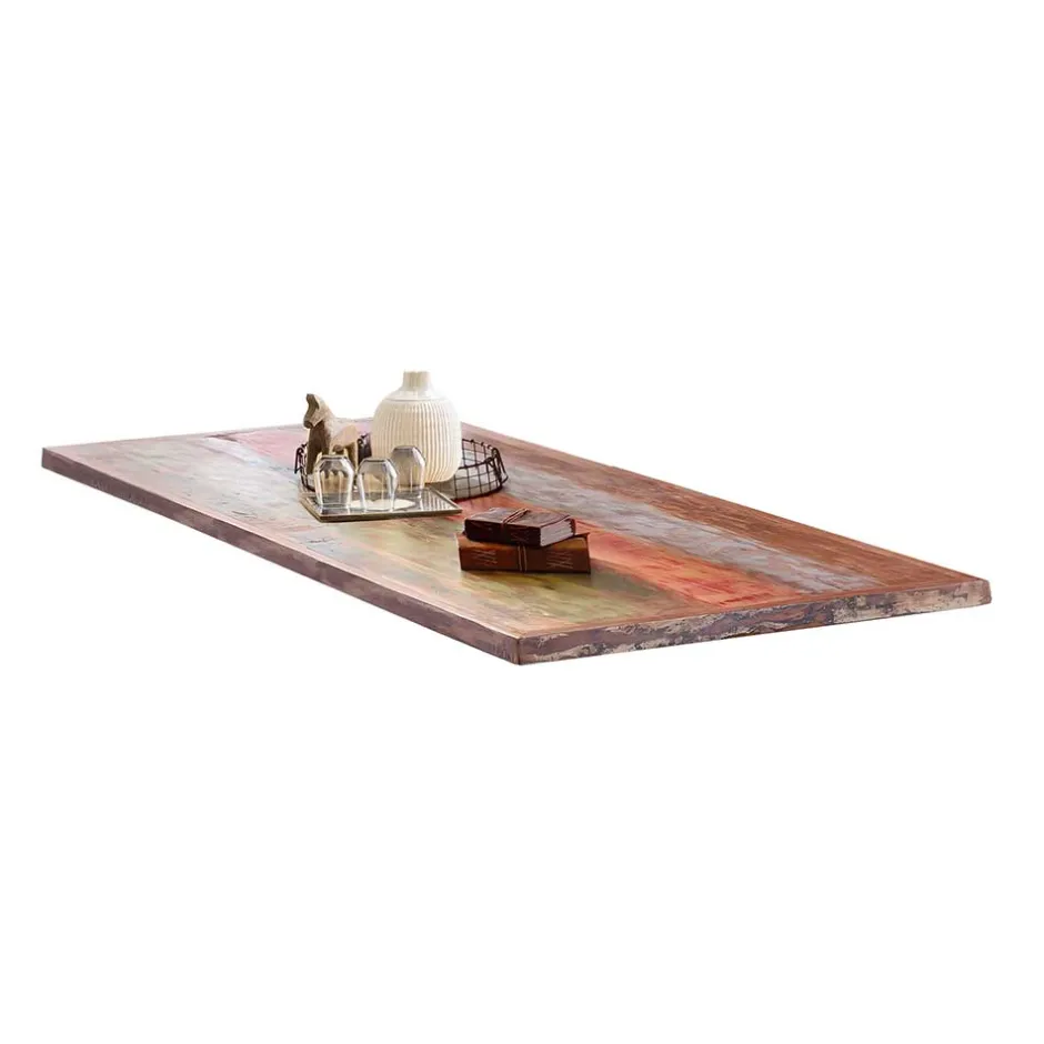 Wohnen Industrialtisch mit Shabby Chic Altholz - Mutano