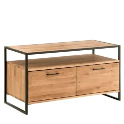 Industrial-TV-Board aus Wildeiche Massivholz - Ingbo^Wohnen Hot