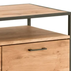 Industrial-TV-Board aus Wildeiche Massivholz - Ingbo^Wohnen Hot