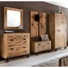 Industry Garderobenmöbel Indri aus Mangobaum Massivholz (sechsteilig)^Wohnen Best