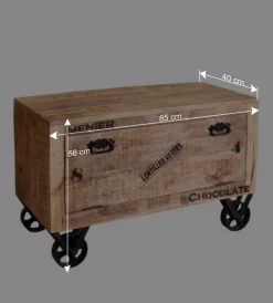 Wohnen Industry Schuhschrank Indri mit Klappe