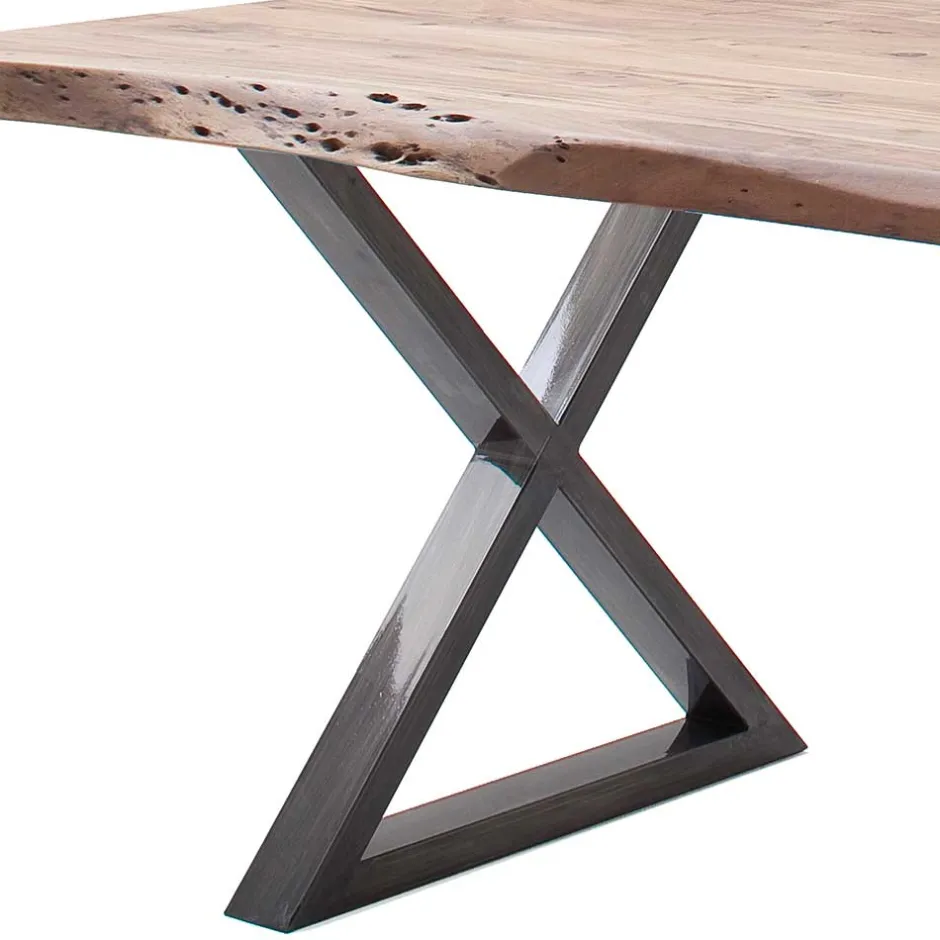 Industry Style Esstisch mit Baumkanten - Lymesca^Wohnen Sale
