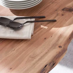 Industry Style Esstisch mit Baumkanten - Lymesca^Wohnen Sale