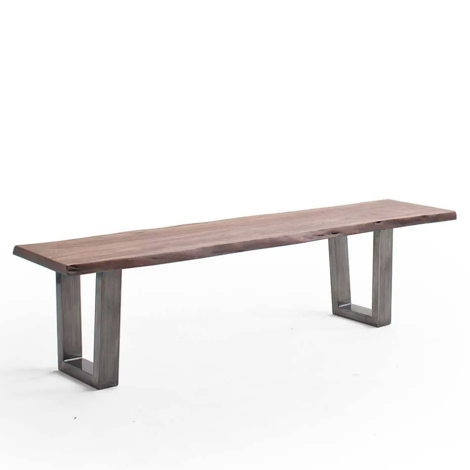 Industry Style Küchenbank in Walnuss Braun - Learys^Wohnen Best