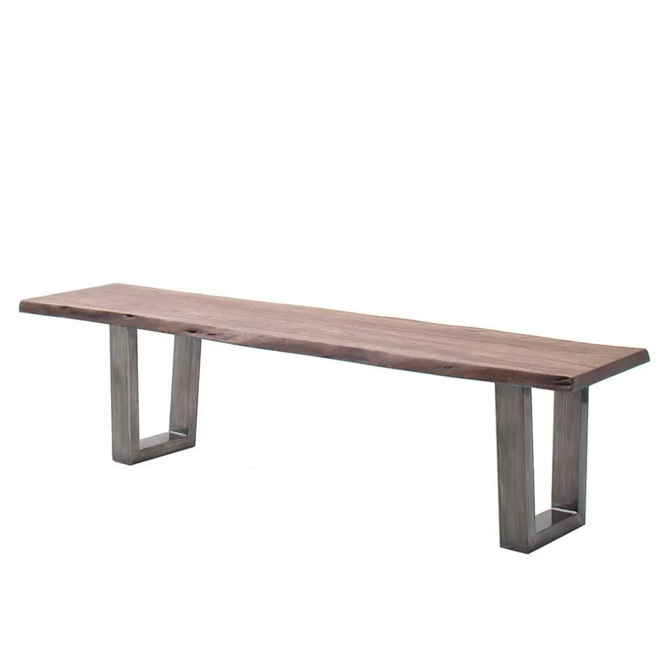 Industry Style Küchenbank in Walnuss Braun - Learys^Wohnen Best