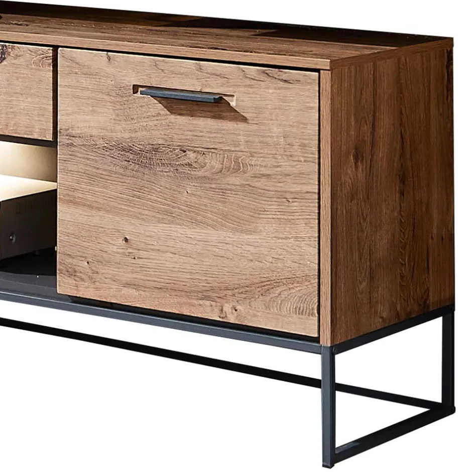 Industry TV Board & Highboard Set - Xindus (zweiteilig)^Wohnen New