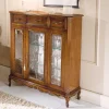 Wohnen Italienischer Vitrinenschrank 107x100x46 cm - Carlenna II