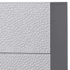 Japandi Barschrank in Hellgrau - Looning^Wohnen Outlet