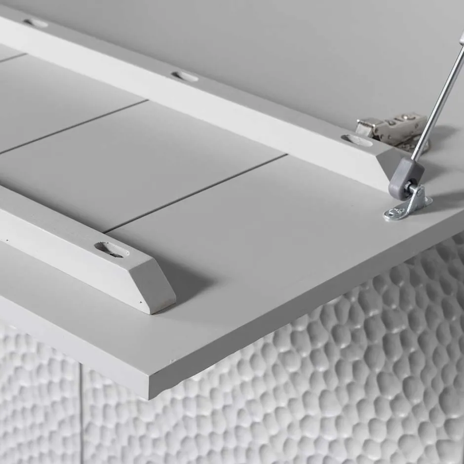 Japandi Barschrank in Hellgrau - Looning^Wohnen Outlet