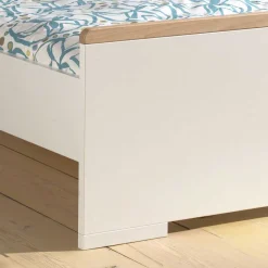 Wohnen Jugend Schlafzimmer Möbel in Weiß - Eldrus (dreiteilig)