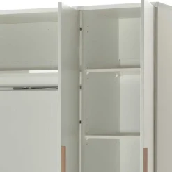 Wohnen Jugend Schlafzimmer Möbel in Weiß - Eldrus (dreiteilig)