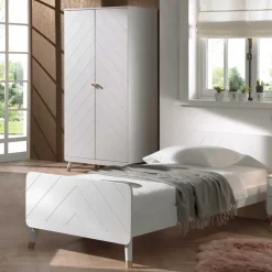 Kinder Wohnen Jugendmöbel in Weiß - Zimventa (vierteilig)