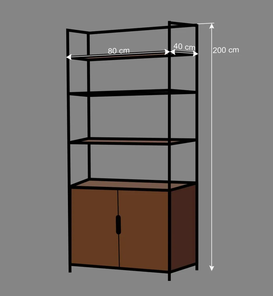 Jugendzimmer Einrichtung Krefos aus Kiefer teilmassiv (zweiteilig)^Wohnen Discount