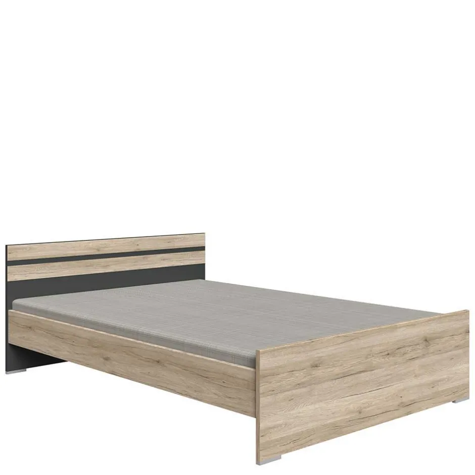 Wohnen Jugendzimmer in Eiche San Remo Optik - Jilamenda (siebenteilig)