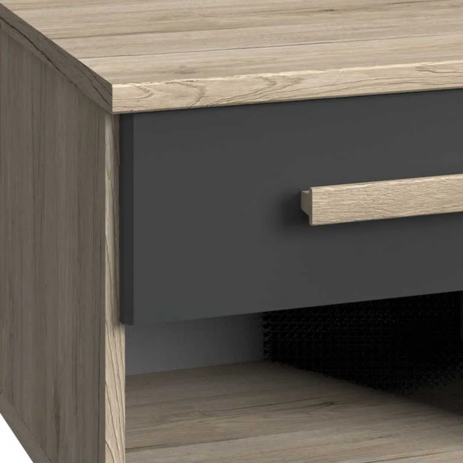 Wohnen Jugendzimmer in Eiche San Remo Optik - Jilamenda (siebenteilig)