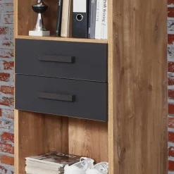 Jugendzimmer Möbel im Industry Style - Nilrem (fünfteilig)^Wohnen Clearance