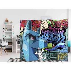 Jugendzimmer Paravent mit Graffiti Motiv - Abacho^Wohnen Outlet