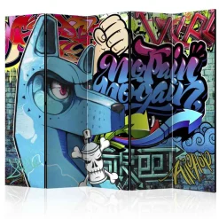 Jugendzimmer Paravent mit Graffiti Motiv - Abacho^Wohnen Outlet